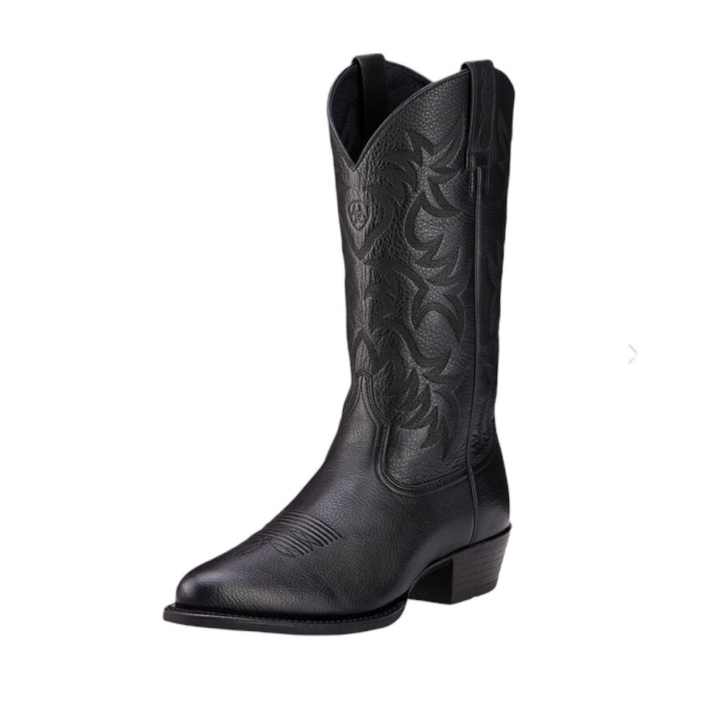 NEW Ariat R Toe Western Boot Black Size 12 D